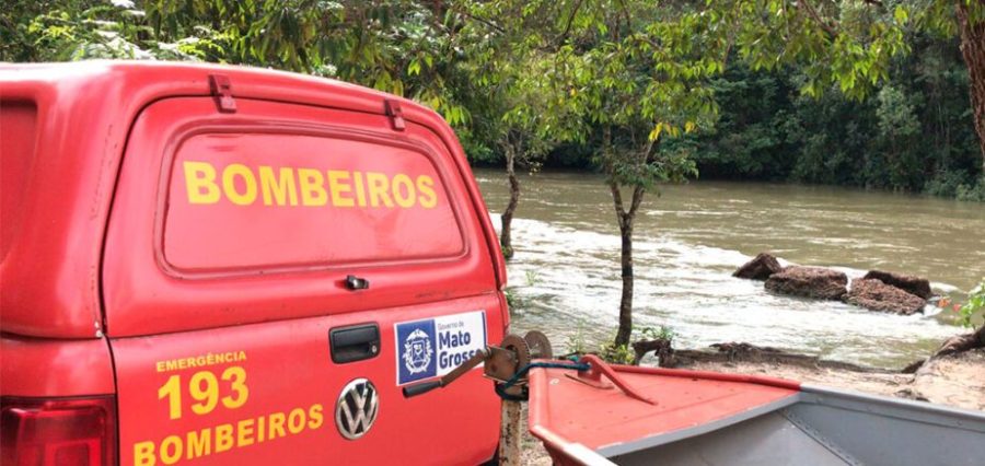 Bombeiros localizam corpo de homem que se afogou no rio Guaporé