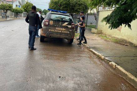 Casal é preso acusado de agredir criança de 1 ano e 11