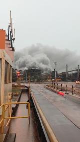 MT: GRANDES PROPORÇÕES:  Descarga elétrica provoca incêndio em usina de Nova Olímpia