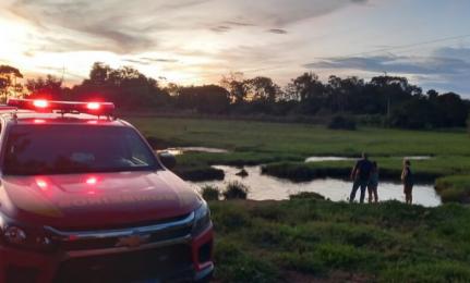 RESGATADO PELOS BOMBEIROS:  Idoso com Alzheimer morre afogado em córrego de chácara em MT