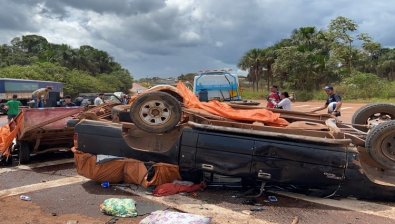 Acidente deixa 6 integrantes de banda feridos em MT