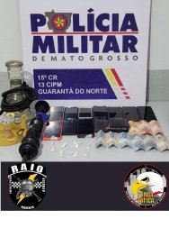 PM fecha festa de facção criminosa e prende sete em MT