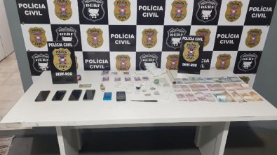 PC prende acusados de tráfico e estelionato em MT