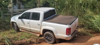 Pai e filho são sequestrados e têm Amarok roubada em MT