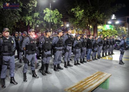 Operação da Polícia Militar intensifica policiamento nas ruas de Cuiabá