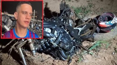 Empresário morre ao bater moto potente na traseira de carro em rodovia de MT