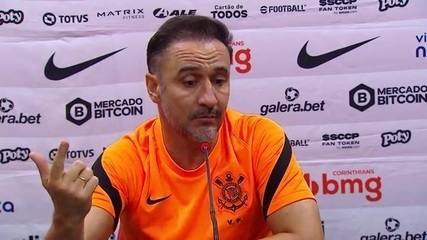 Vítor Pereira acredita que vitória contra o Galo “fez mal” ao Corinthians contra o Atlético-GO