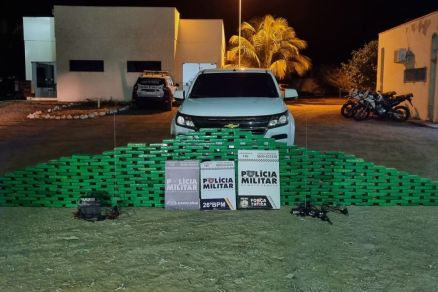 Gefron apreende 360 kg de coca; prejuízo do tráfico é de R$ 9 mi