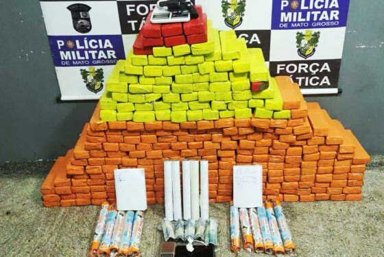 GUERRA AO TRÁFICO:   PM desarticula quadrilha e apreende 273 tabletes de maconha