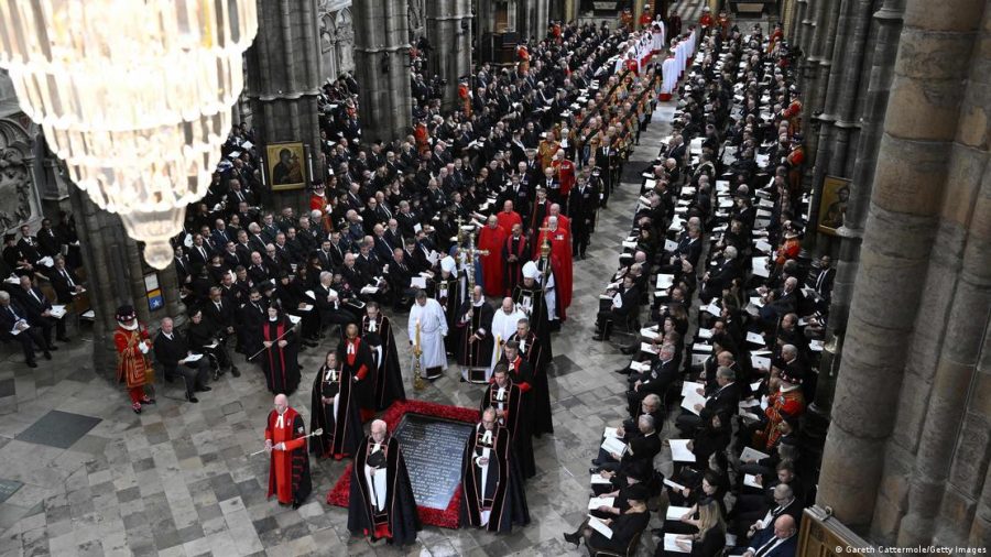 O último adeus à rainha Elizabeth 2ª