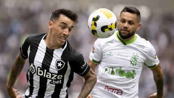 CAMPEONATO BRASILEIRO:   Botafogo só empata com o América-MG e perde chance de embalar no Brasileirão