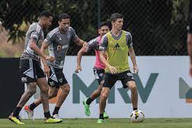 Atlético-MG segue preparação para encarar Palmeiras e vive expectativa para retorno de Hulk