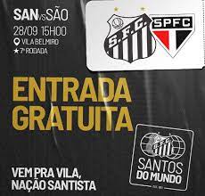 Santos anuncia ingressos gratuitos para clássico contra São Paulo pelo Paulistão feminino