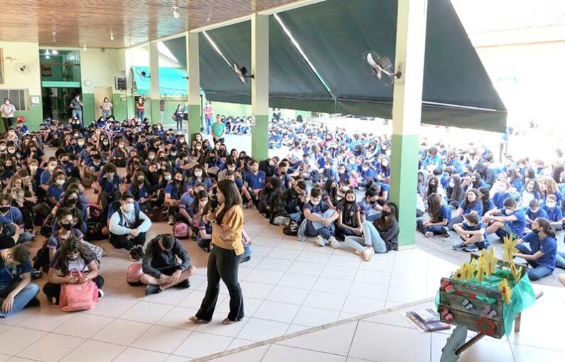 MT:   Setembro Amarelo: Escola Santo Antônio promoveu ações pedagógicas com alunos