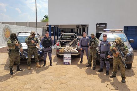 TRÁFICO: Militar do Exército é preso com 38 kg de cocaína no Araguaia