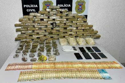 APREENSÃO DE DROGAS: Polícia Civil apreende 41 quilos de entorpecentes em Confresa