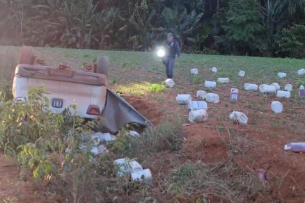 78 GALÕES: Polícia Militar recupera 78 galões de defensivos agrícolas