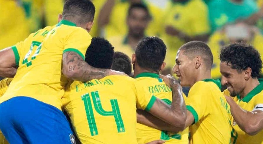 Brasil sai na frente, mas leva empate da Colômbia e encara o Uruguai nas quartas da Copa América