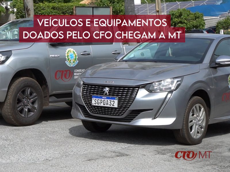 MT: Veículos e equipamentos doados pelo CFO chegam a MT