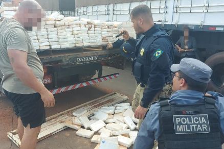 AÇÃO INTEGRADA: Casal é preso e 200 kg de cocaína são apreendidos em rodovia de MT