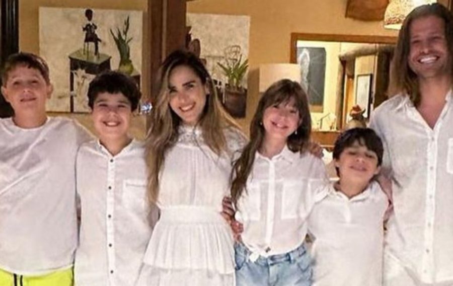 Wanessa Camargo e Dado Dolabella reúnem filhos em fotos de Ano Novo e detalhe chama atenção