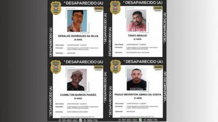 Polícia conclui inquérito sobre morte dos 4 maranhenses; corpos estão desaparecidos