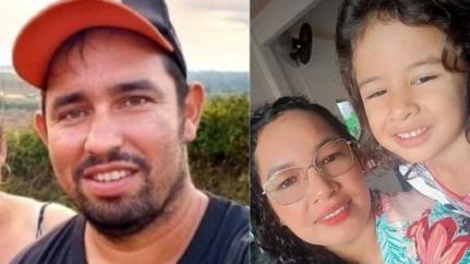 Casal e filha são encontrados após serem deixados em mata por sequestradores