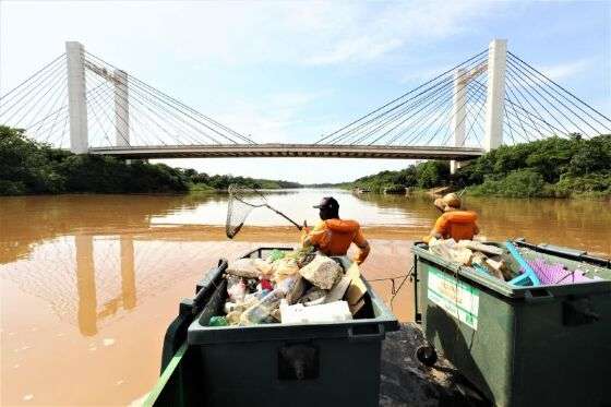 MT:  MEIO AMBIENTE:   Balsa Ecológica e avanços no tratamento de esgoto ajudam na preservação dos rios Cuiabá e Coxipó