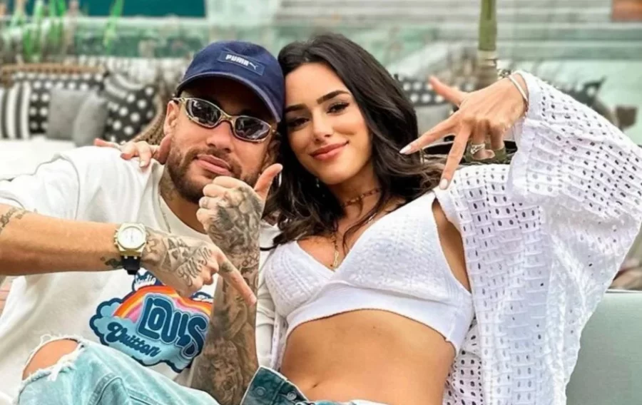 Separados!? Grávida do segundo filho de Neymar, Bruna Biancardi prepara chá revelação sem o jogador