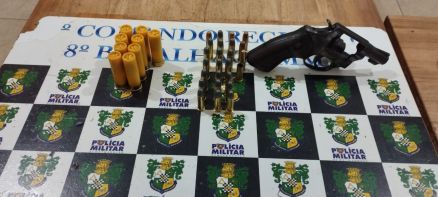 INTERIOR DE MT: PM prende homem por ameaça e porte ilegal de arma em Carlinda