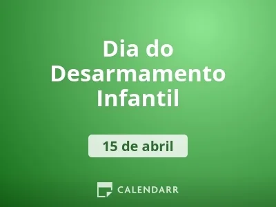 Dia do Desarmamento Infantil