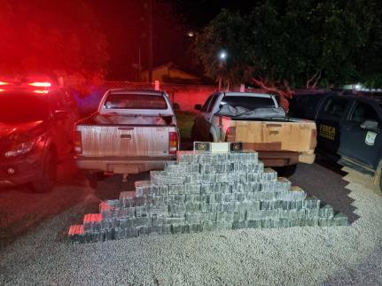 Trio é preso com 500 kg de cocaína em fazenda próxima a divisa com a Bolívia