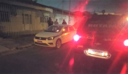 EM CUIABÁ: Rotam prende suspeito de roubar e ameaçar taxista e recupera veículo