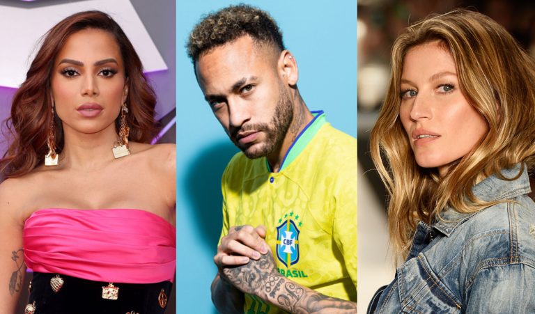 Neymar, Anitta ou Gisele Bündchen? Qual brasileiro famoso mundialmente é o mais rico?