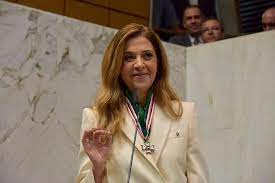 Leila Pereira é homenageada na Assembleia Legislativa de São Paulo com colar de Honra ao Mérito Legislativo