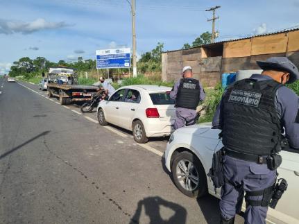 Polícia aplica 408 notificações a motoristas em 36 barreiras montadas nas rodovias estaduais