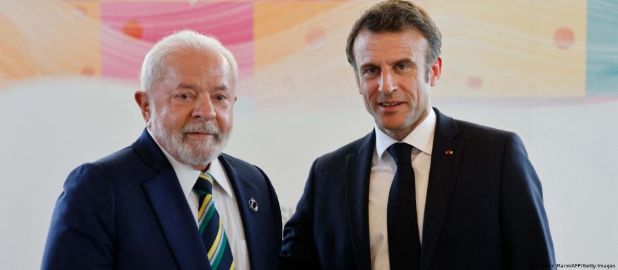 Lula vai se reunir com Macron na França