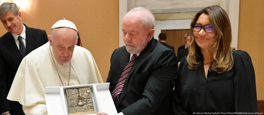 Lula reúne-se com papa Francisco e líderes da Itália