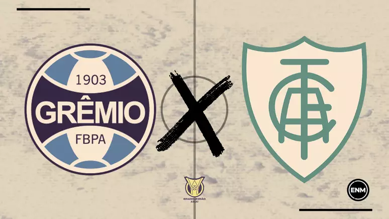 Grêmio x América-MG: onde assistir, prováveis escalações e informações do jogo pelo Brasileirão