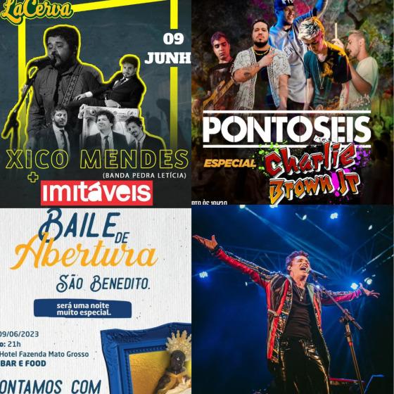 MT:   Feiras, festas e shows animam o final de semana do Dia dos Namorados