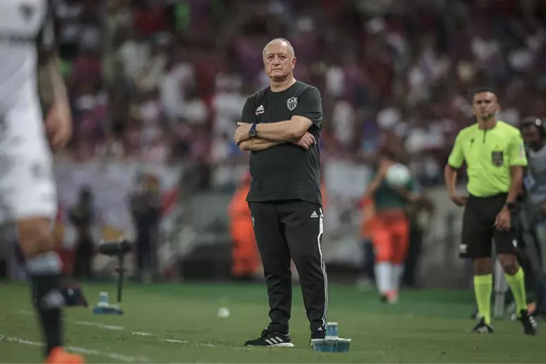 Felipão analisa primeira derrota à frente do Atlético-MG: “Falta aproveitamento”