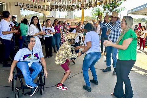 MT:  Cridac celebra 47 anos com festa junina para pacientes e servidores