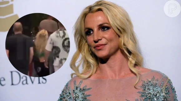 Britney Spears: vídeo mostra momento exato que cantora leva um tapa de segurança