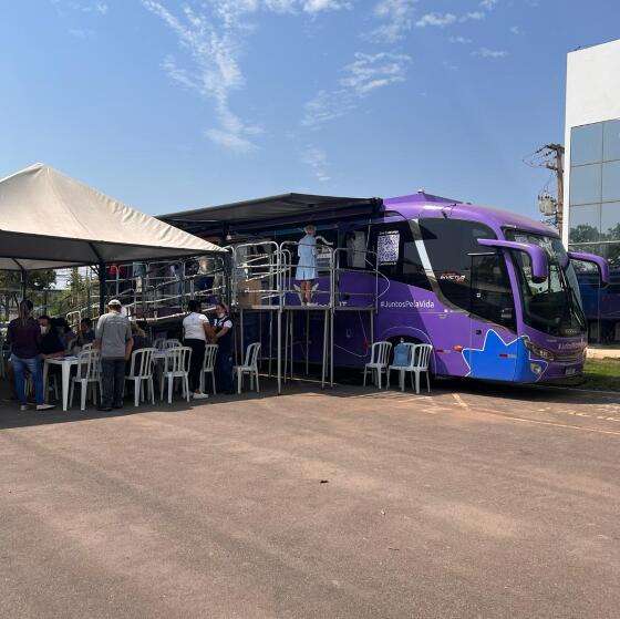 MT:  ATENDIMENTO:   Hospital de Câncer de MT promove campanha de prevenção em nove municípios/distrito