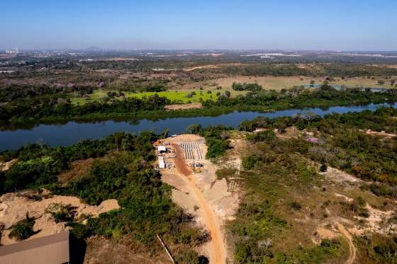 MT:  PONTE E VIADUTO EM CONSTRUÇÃO:   Rodoanel: solução para desafogar trânsito de caminhões entre Cuiabá e Várzea Grande