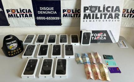 Polícia prende acusado de receptação e recupera material