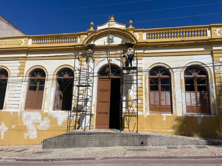 MT:  CENTRO DE CUIABÁ:  Secel restaura prédio e projeta modernização do Museu Histórico de Mato Grosso