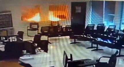 Trio suspeito de incendiar prefeitura é preso no interior