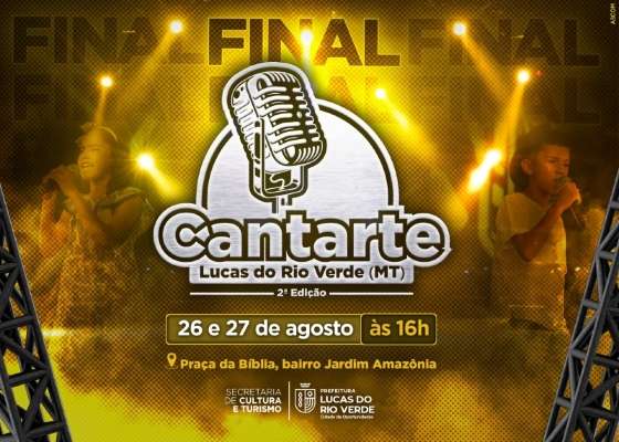 MT:  CANTARTE 2023:   Final do concurso de canto será nos dias 26 e 27 de agosto