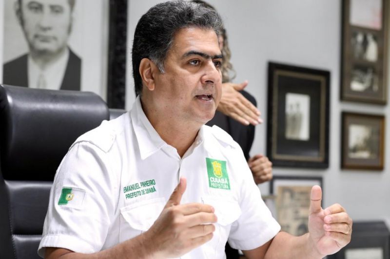 MT:  “Vou entregar uma nova Cuiabá e espero que seja para o Stopa”, diz Emanuel sobre legado que deixará para sucessor